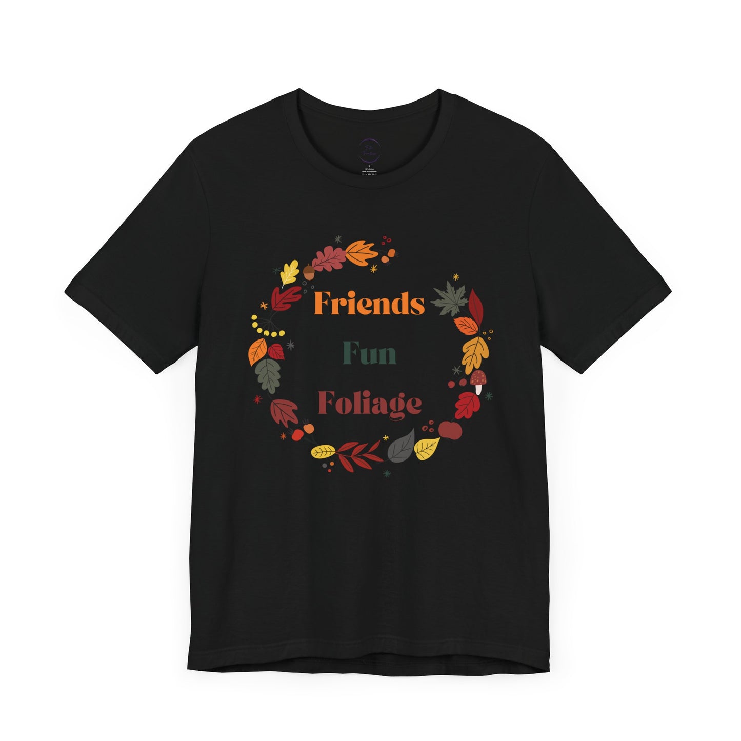 Friends Fun Foliage Unisex Jersey Short Sleeve Tee