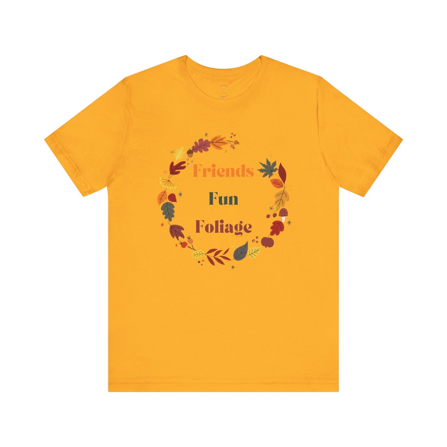 Friends Fun Foliage Unisex Jersey Short Sleeve Tee