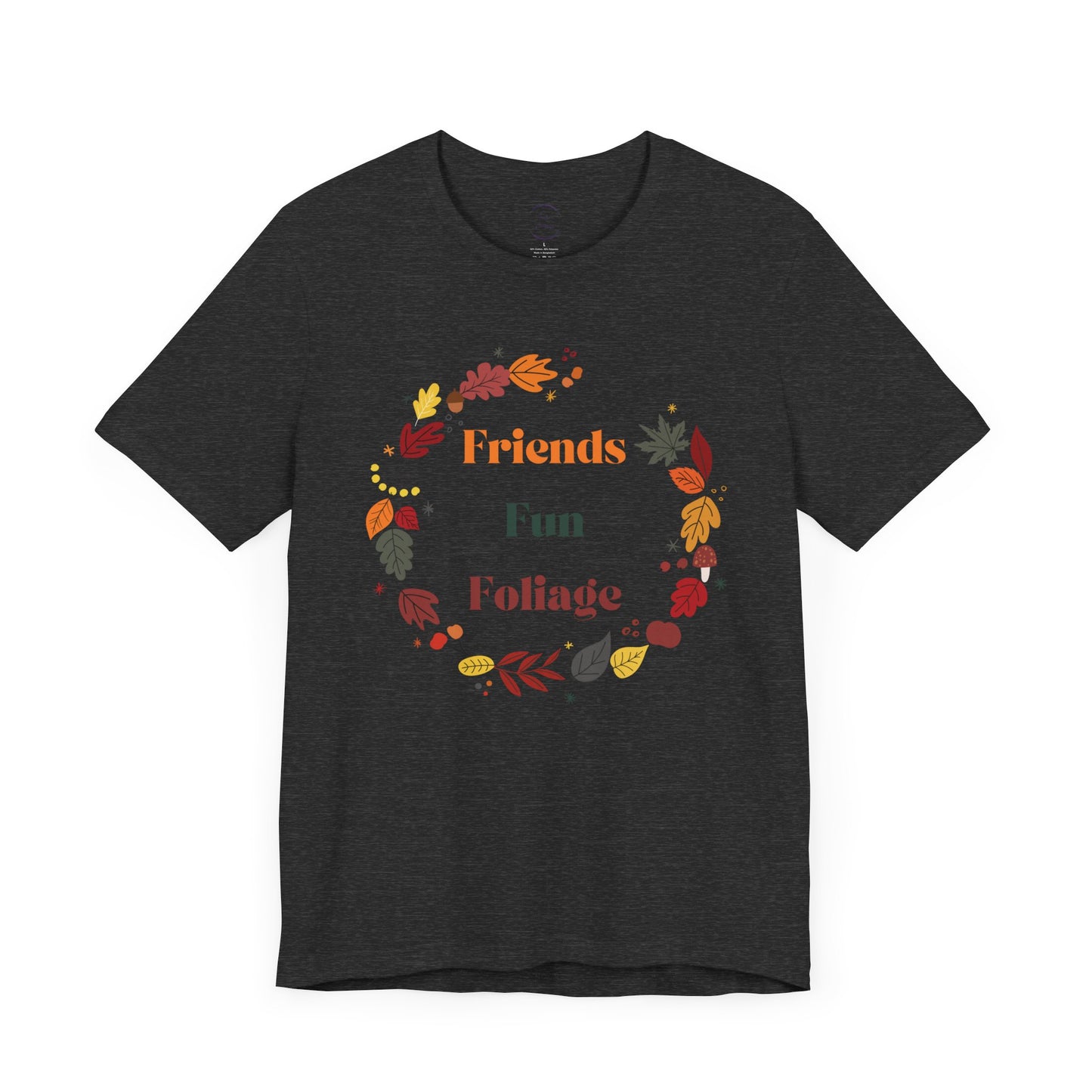 Friends Fun Foliage Unisex Jersey Short Sleeve Tee