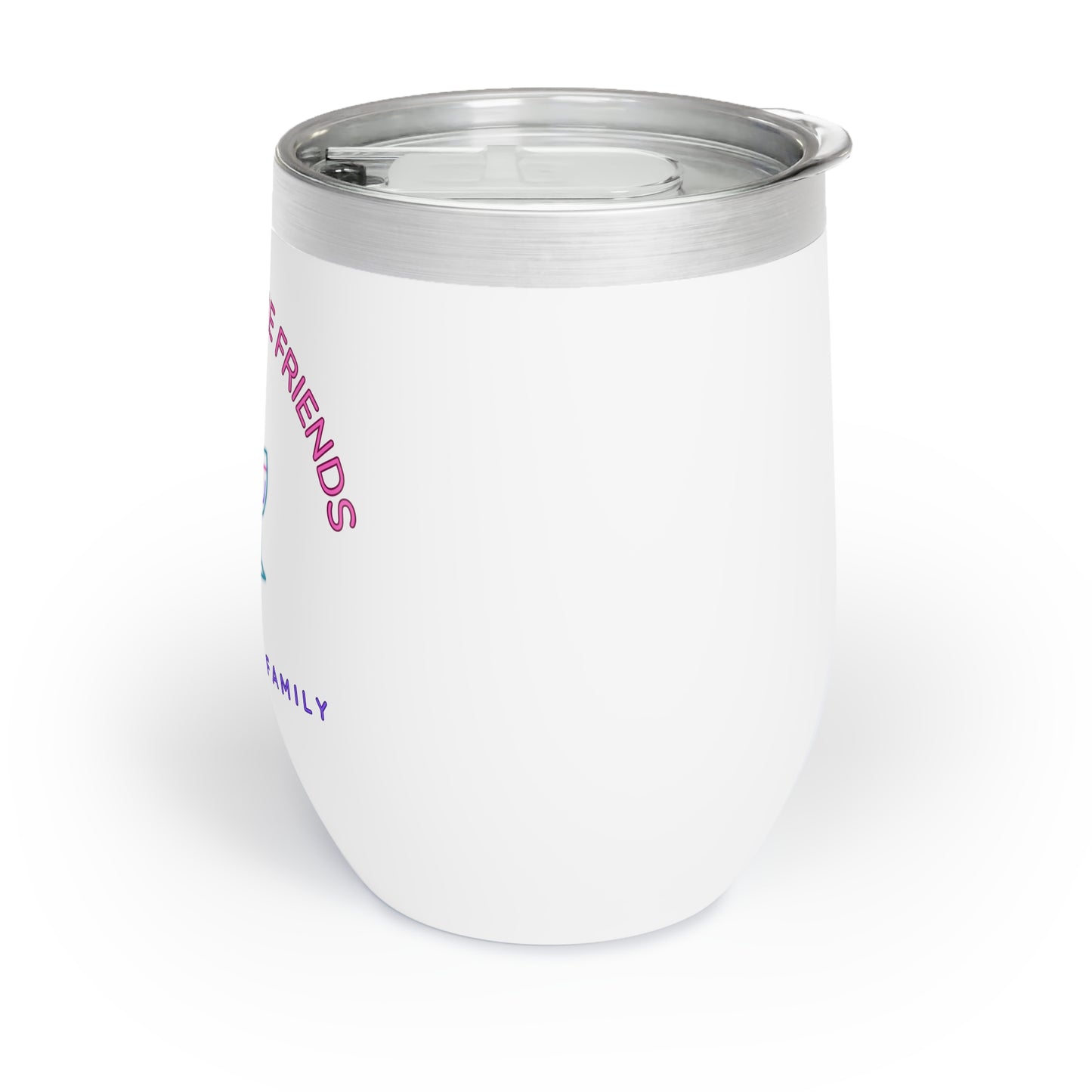 Cheers to Friends 2 Chill Wine Tumbler