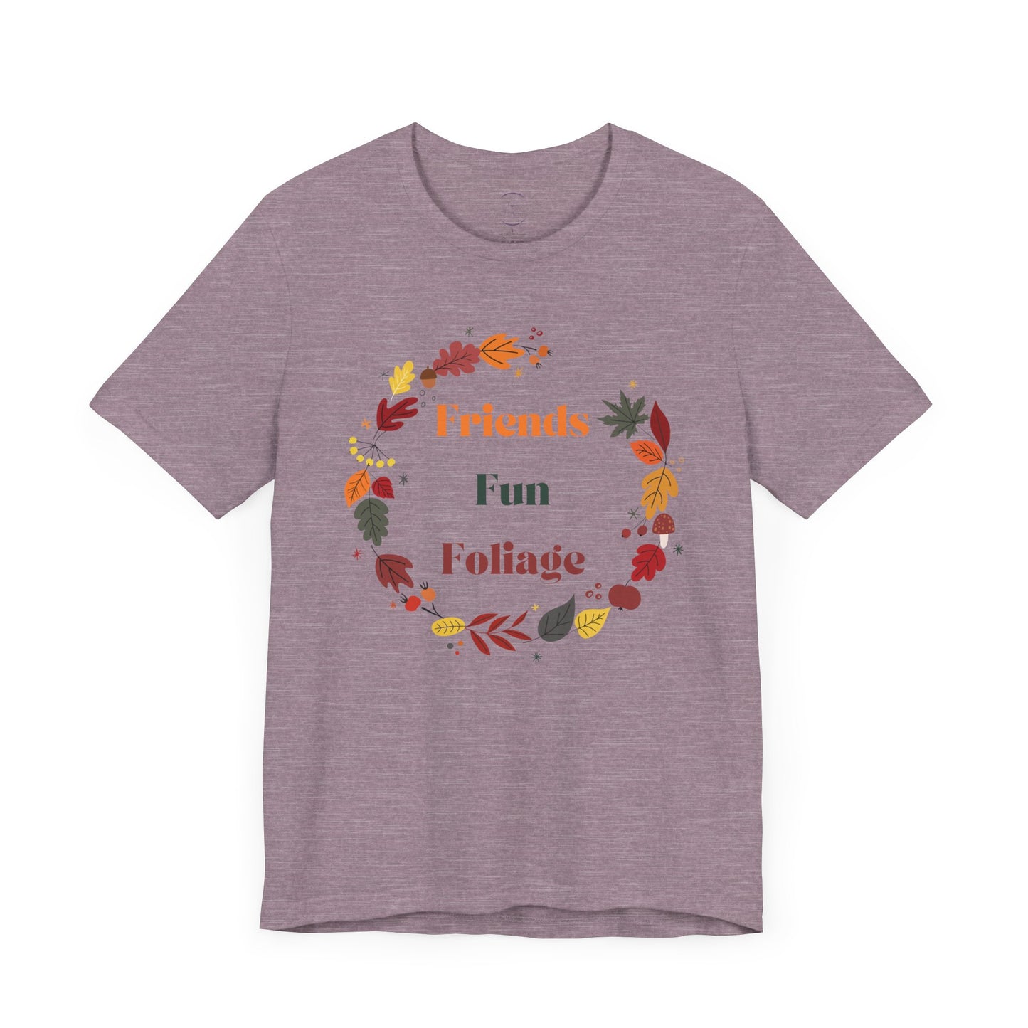 Friends Fun Foliage Unisex Jersey Short Sleeve Tee
