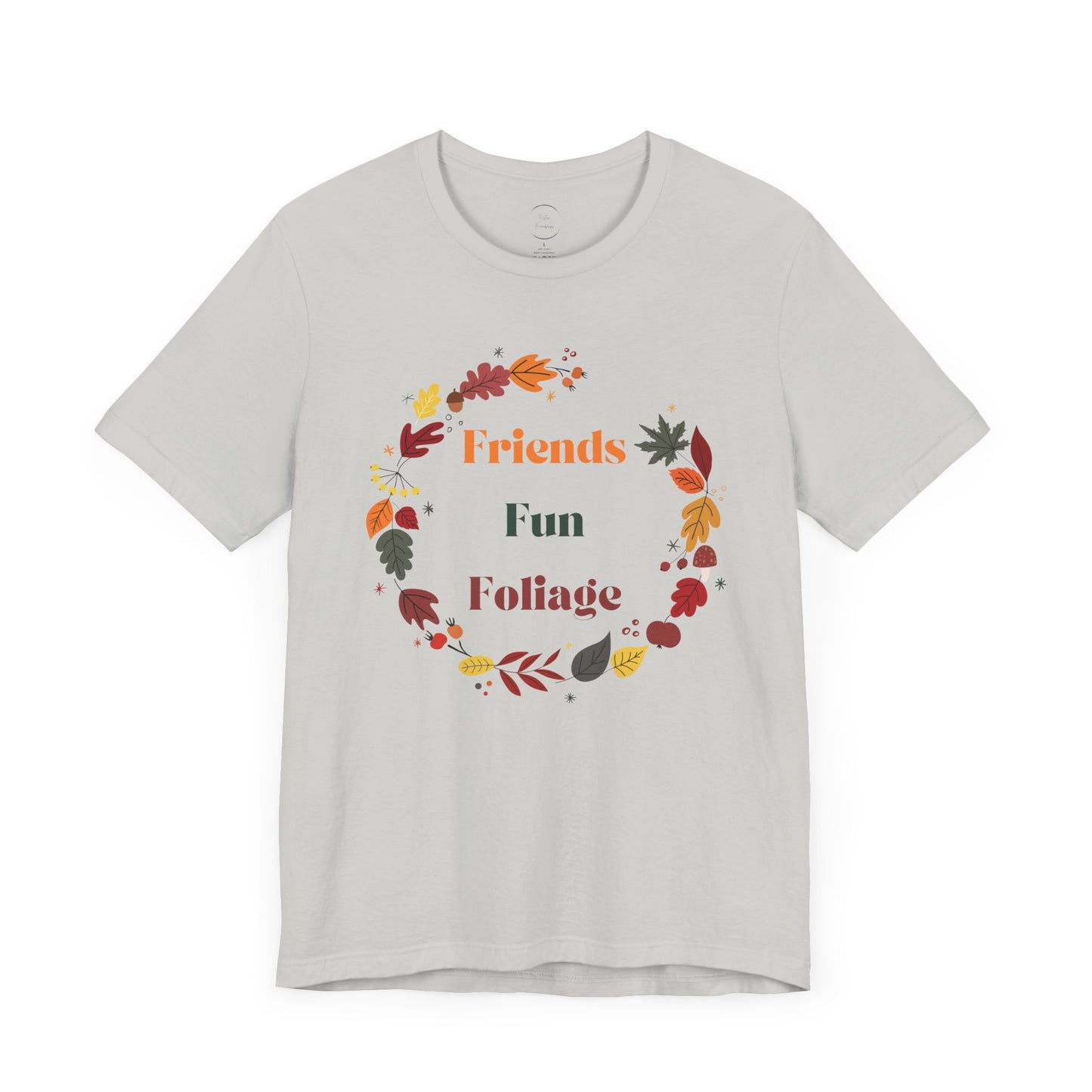 Friends Fun Foliage Unisex Jersey Short Sleeve Tee