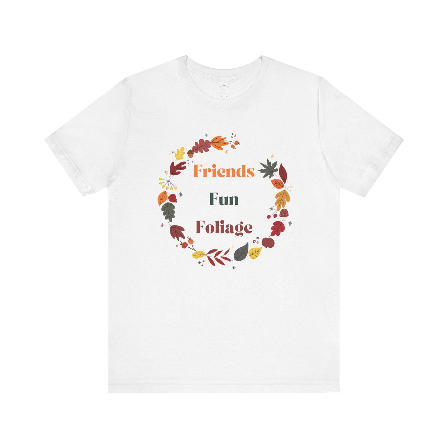 Friends Fun Foliage Unisex Jersey Short Sleeve Tee