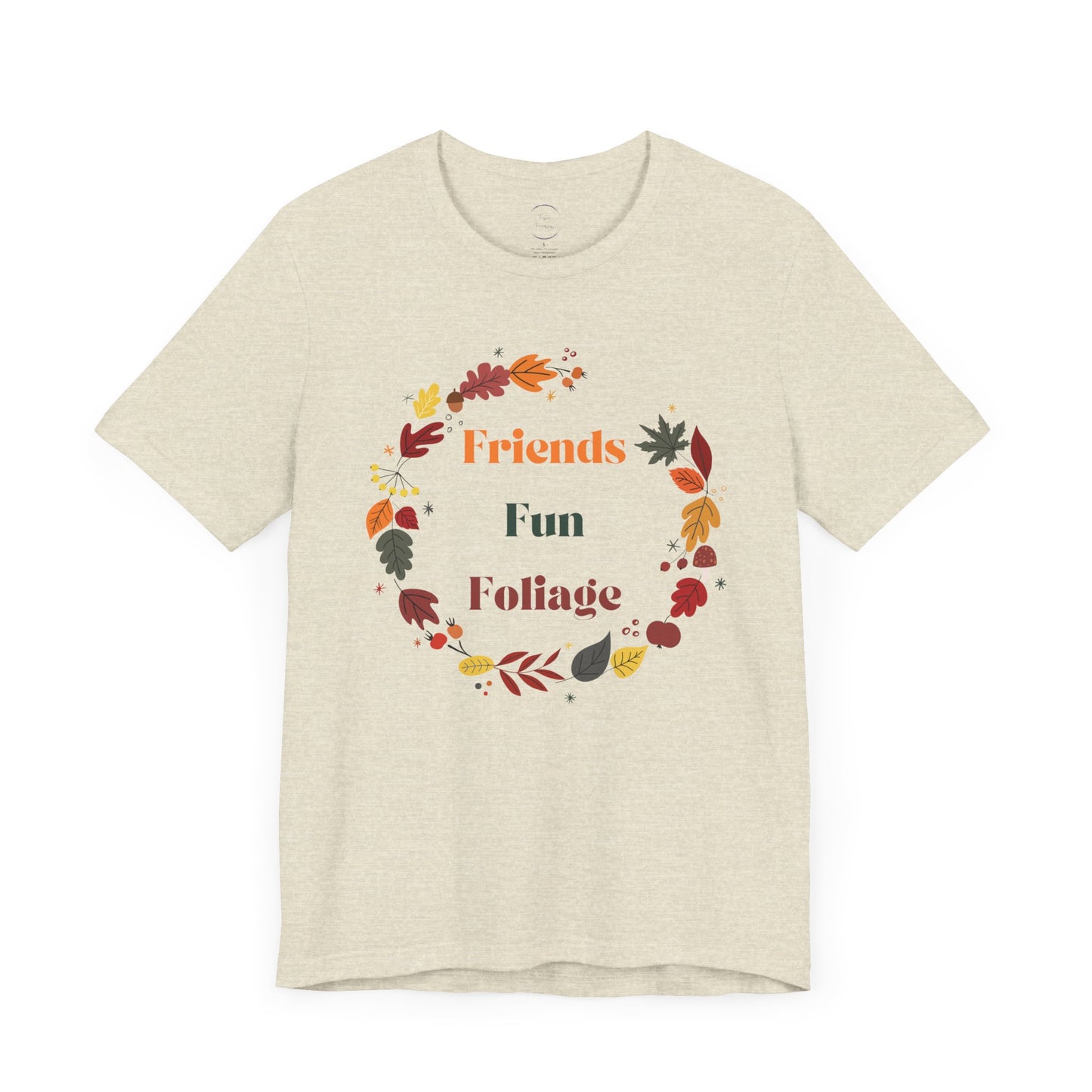 Friends Fun Foliage Unisex Jersey Short Sleeve Tee