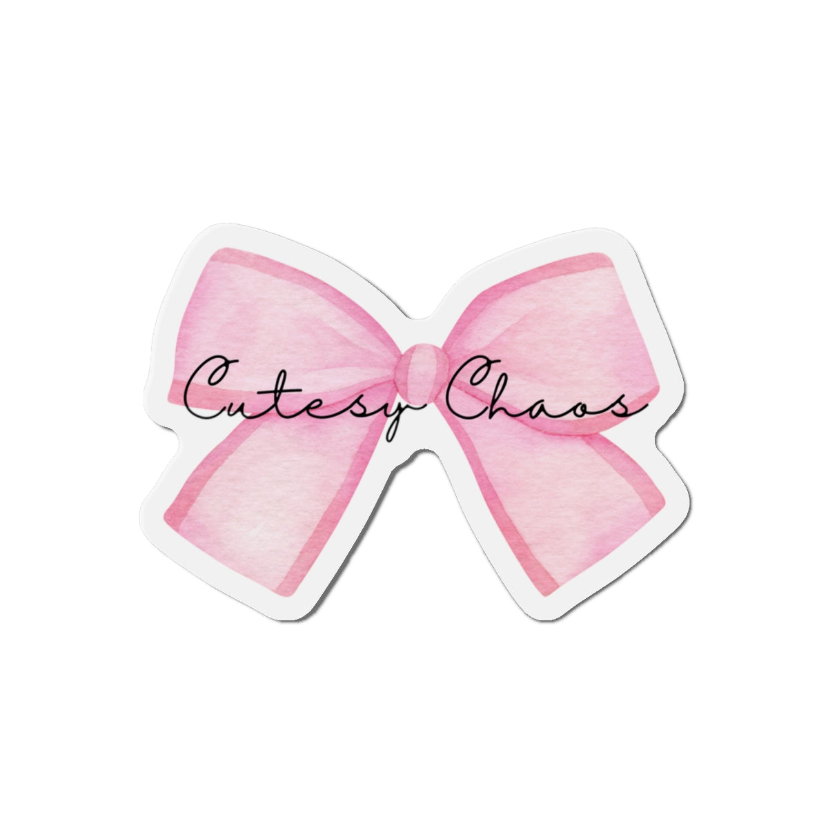 Cutesy Chaos Magnet (Die Cut)