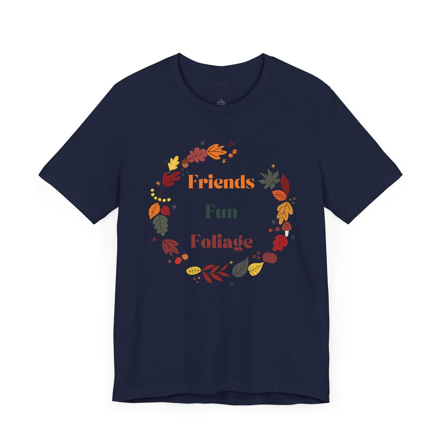 Friends Fun Foliage Unisex Jersey Short Sleeve Tee
