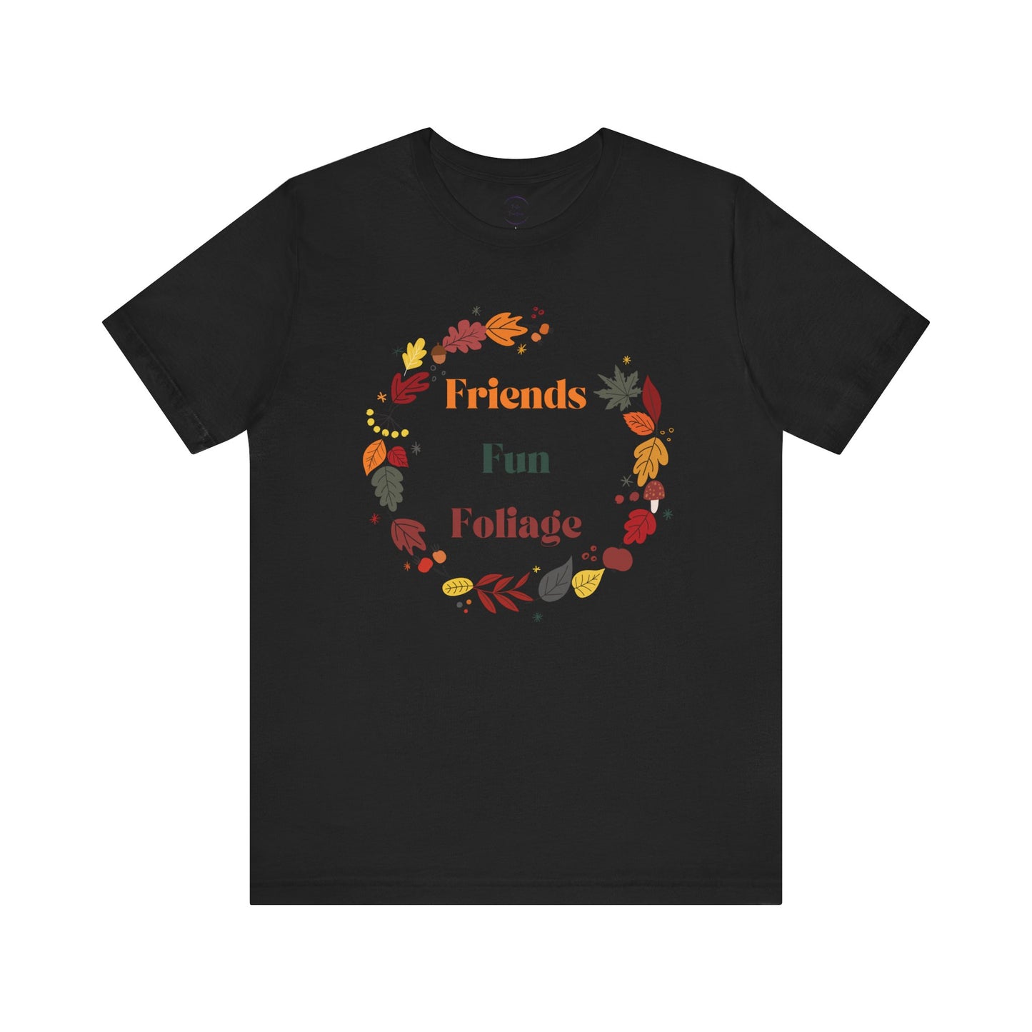 Friends Fun Foliage Unisex Jersey Short Sleeve Tee