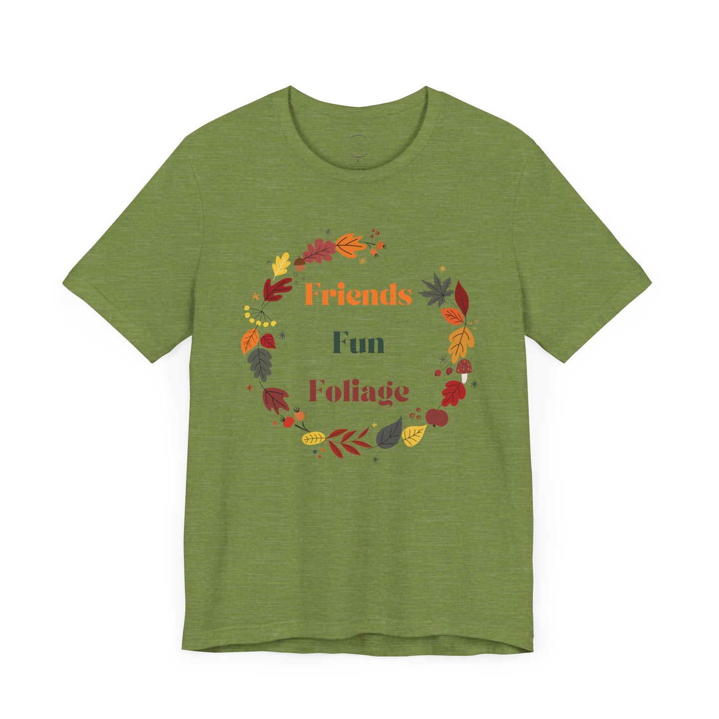 Friends Fun Foliage Unisex Jersey Short Sleeve Tee