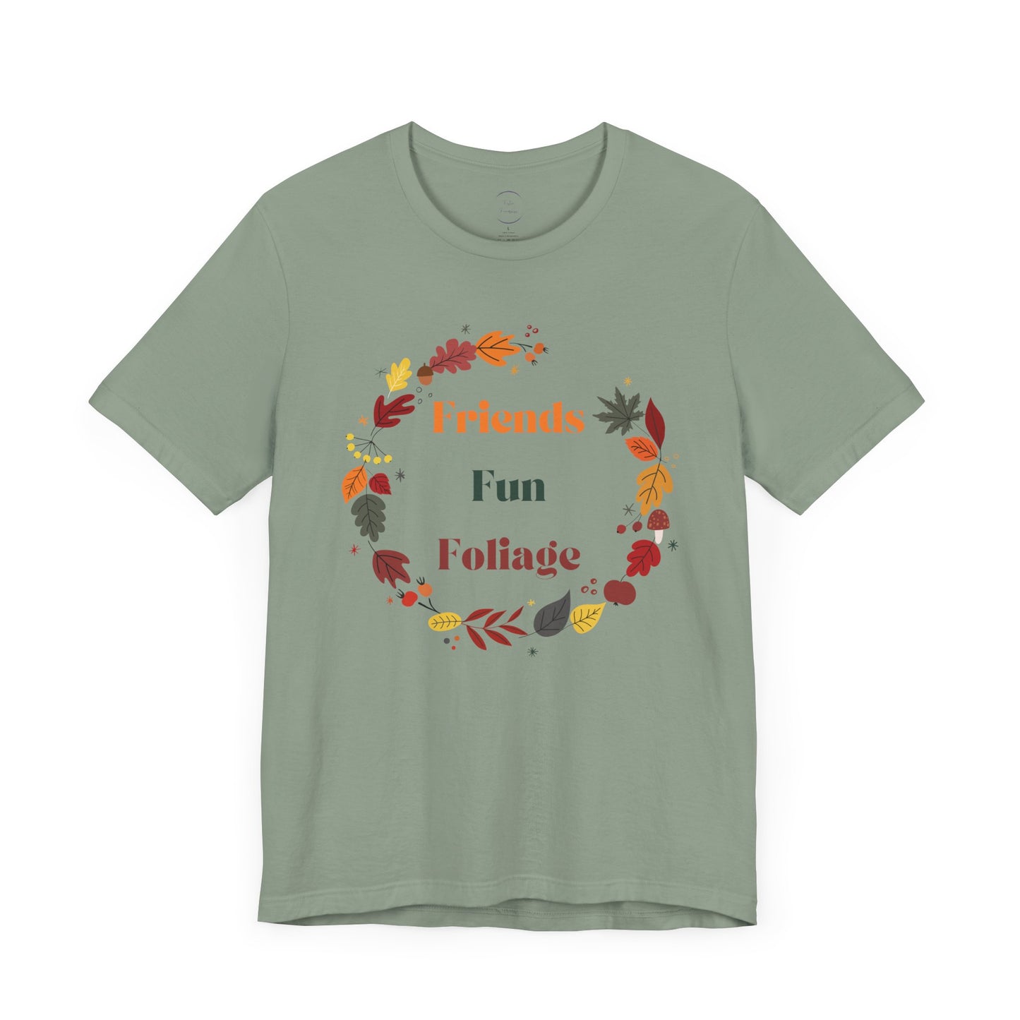 Friends Fun Foliage Unisex Jersey Short Sleeve Tee