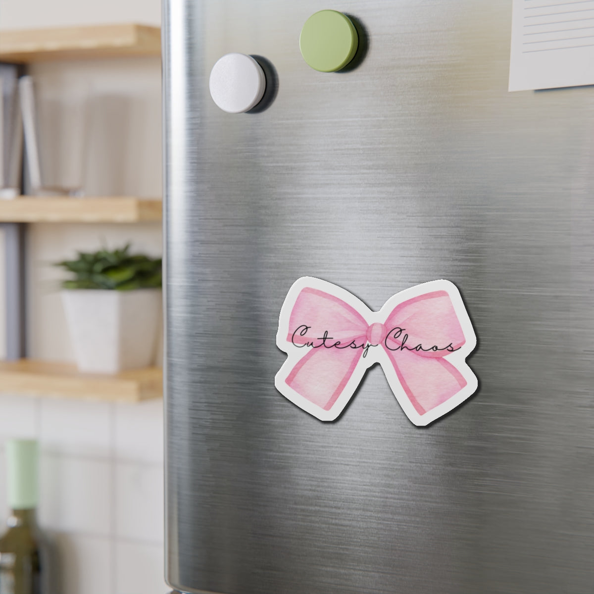 Cutesy Chaos Magnet (Die Cut)