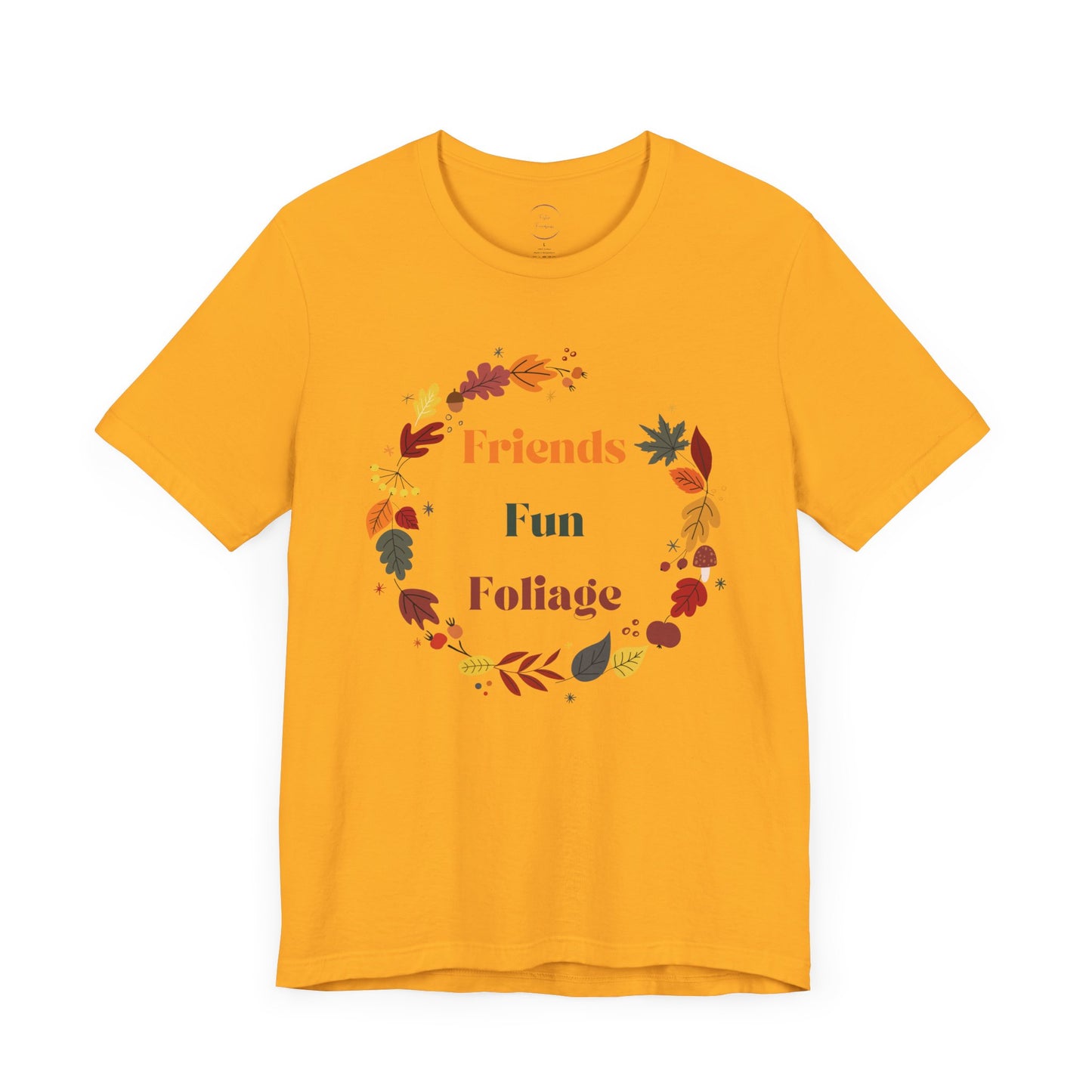 Friends Fun Foliage Unisex Jersey Short Sleeve Tee