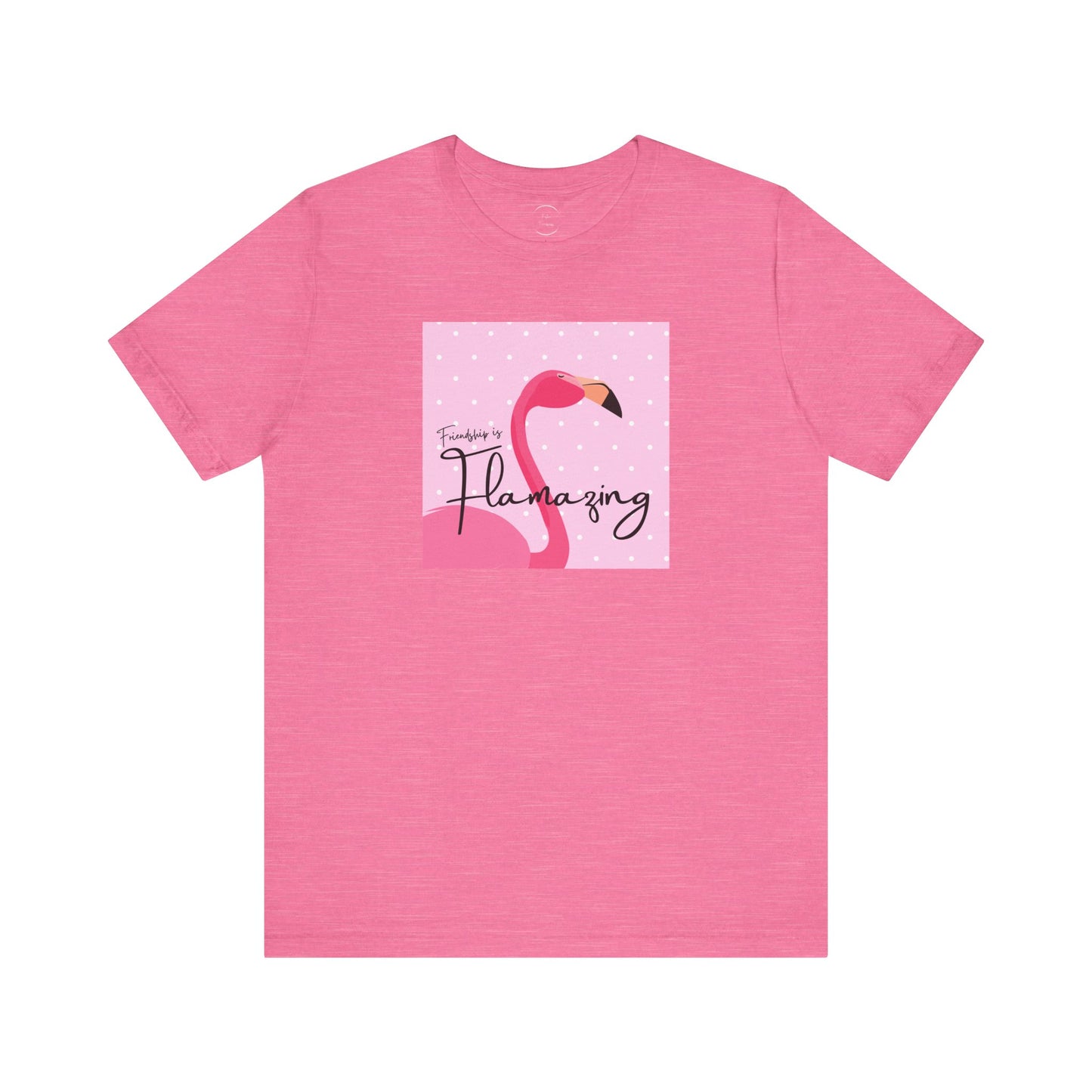 Friendship is Flamazing Unisex Jersey Short Sleeve Tee