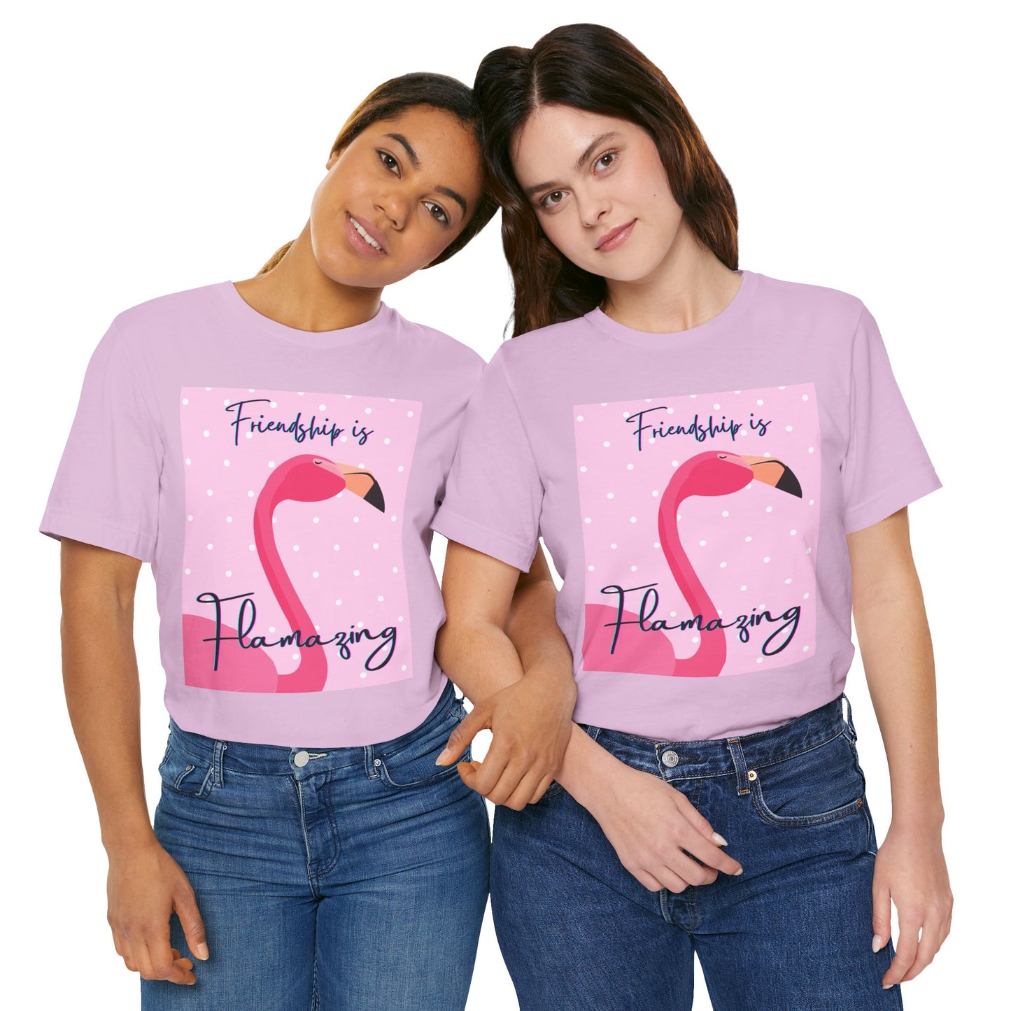 Friendship Is Flamazing | Bella+Canvas Tee
