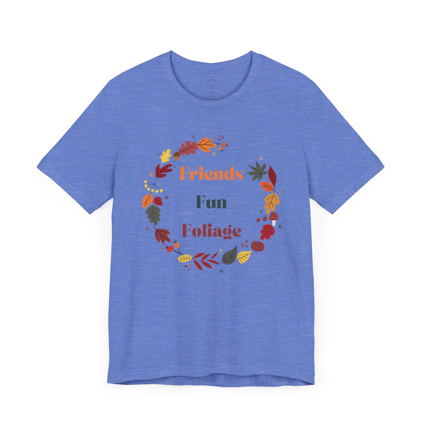 Friends Fun Foliage Unisex Jersey Short Sleeve Tee