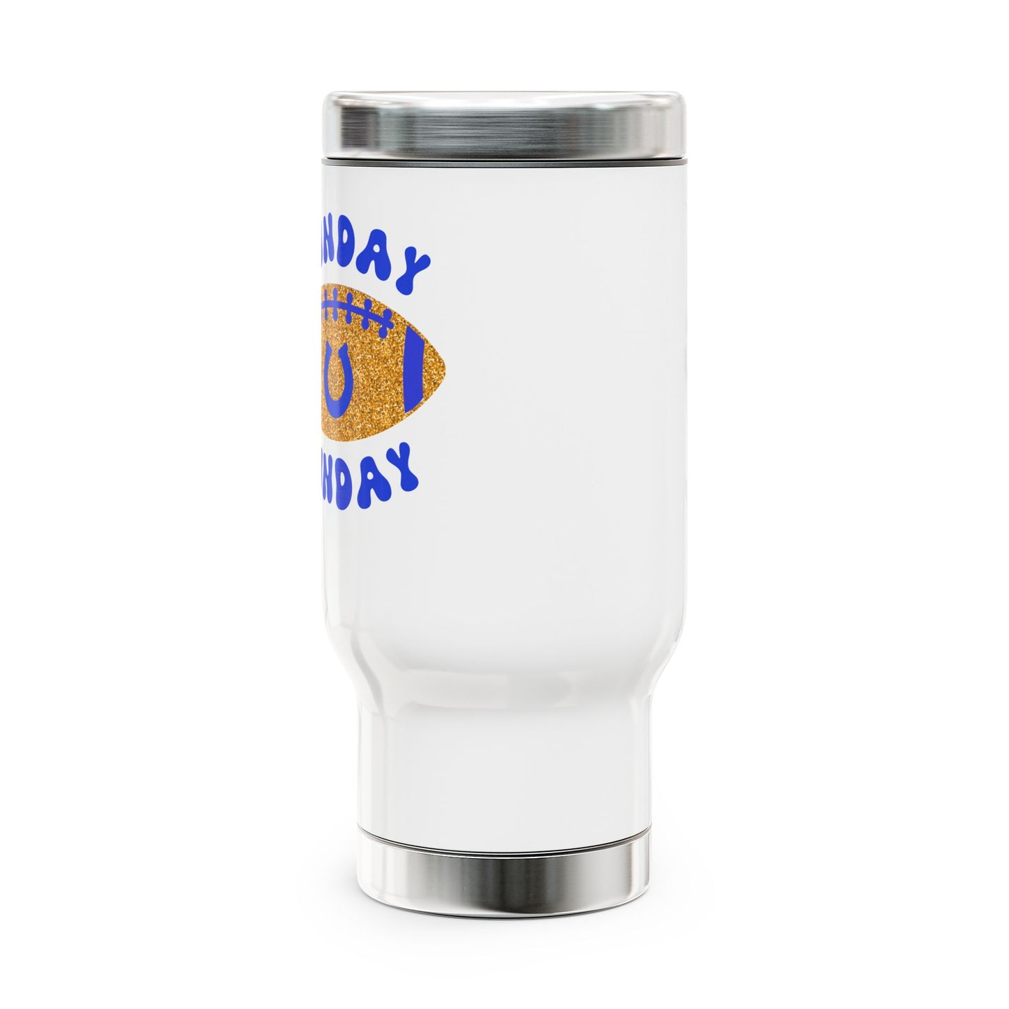 Indianapolis Football Horseshoe Travel Mug, 14oz