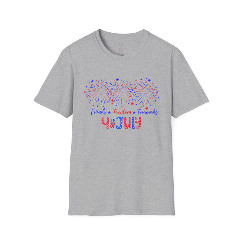 4th of July Unisex Softstyle T-Shirt