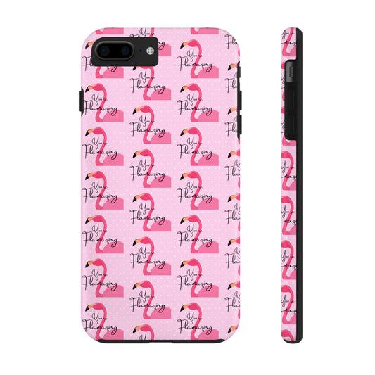 You're Flamazing Light Pink Polka Dot Design Phone Case
