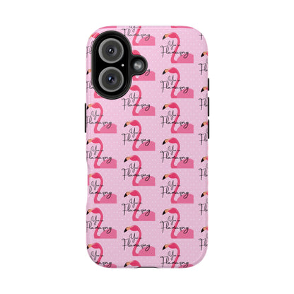 You're Flamazing Light Pink Polka Dot Design Phone Case
