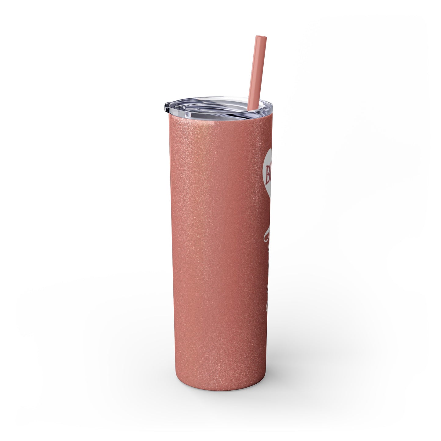 Best Friend Skinny Tumbler with Straw, 20oz