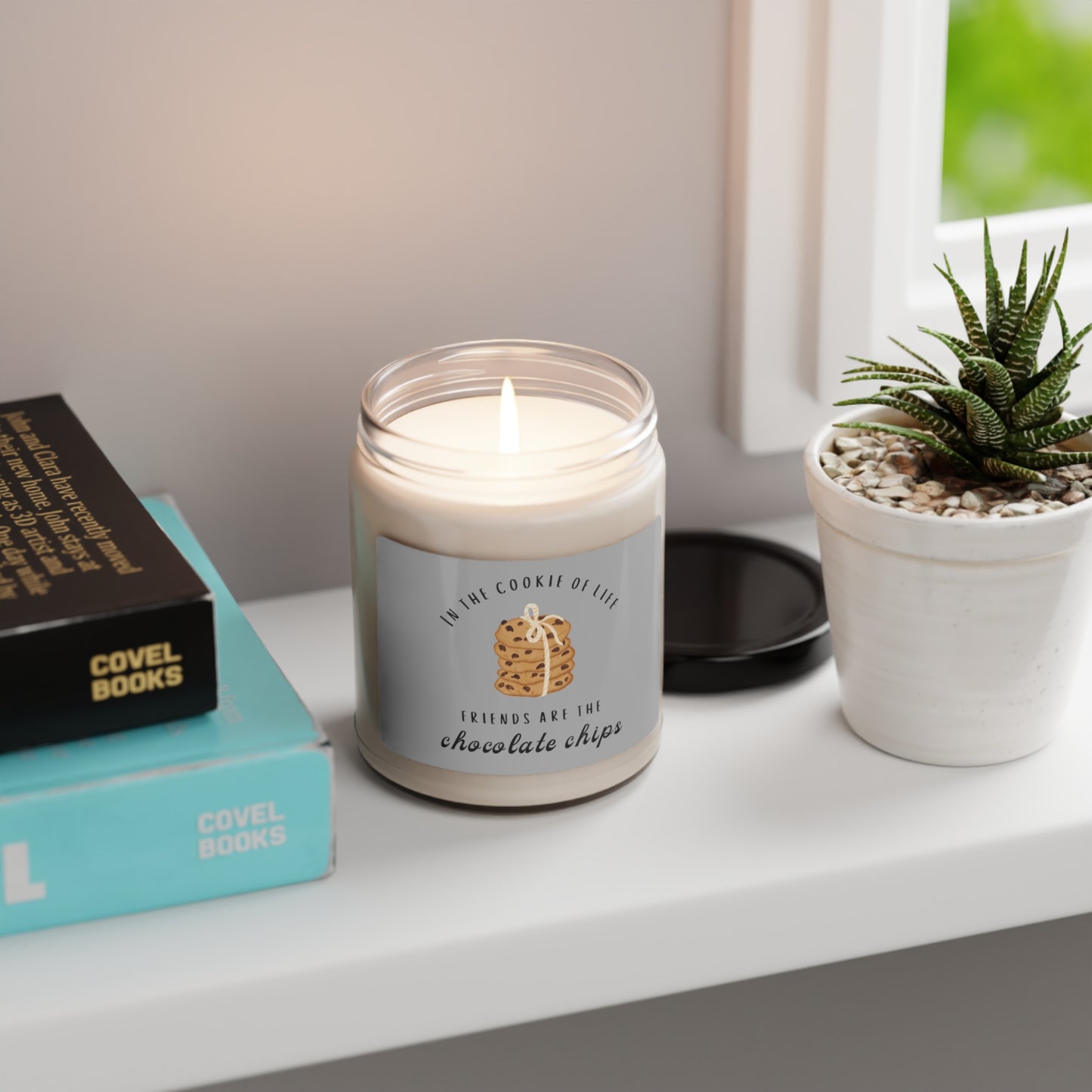 Friends are chocolate chips Scented Soy Candle, 9oz