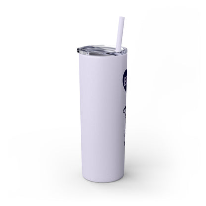 Best Friend Skinny Tumbler with Straw, 20oz