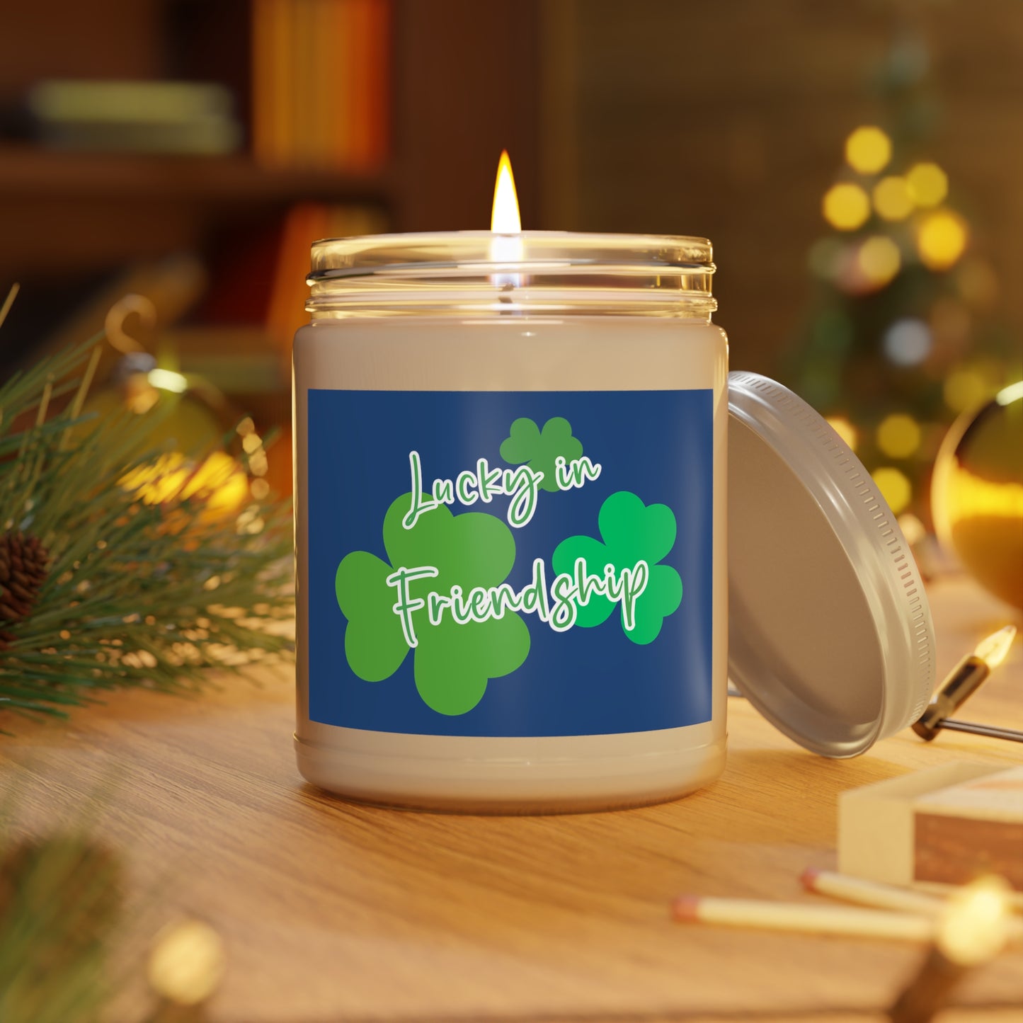 Lucky in Friendship Scented Candle, 9oz