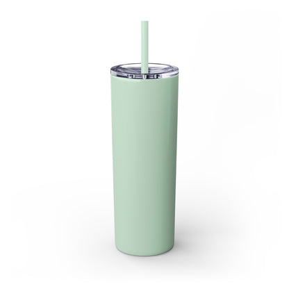 Best Friend Skinny Tumbler with Straw, 20oz