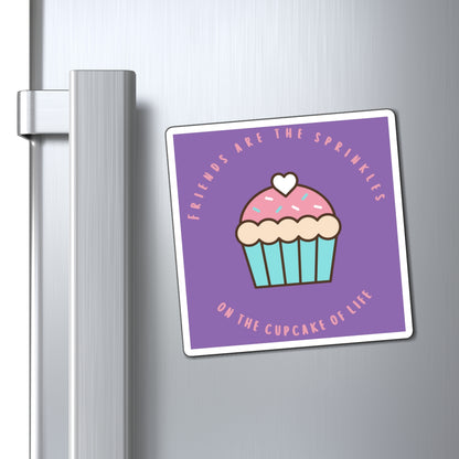 Cupcake Friendship Magnets