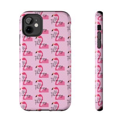 You're Flamazing Light Pink Polka Dot Design Phone Case