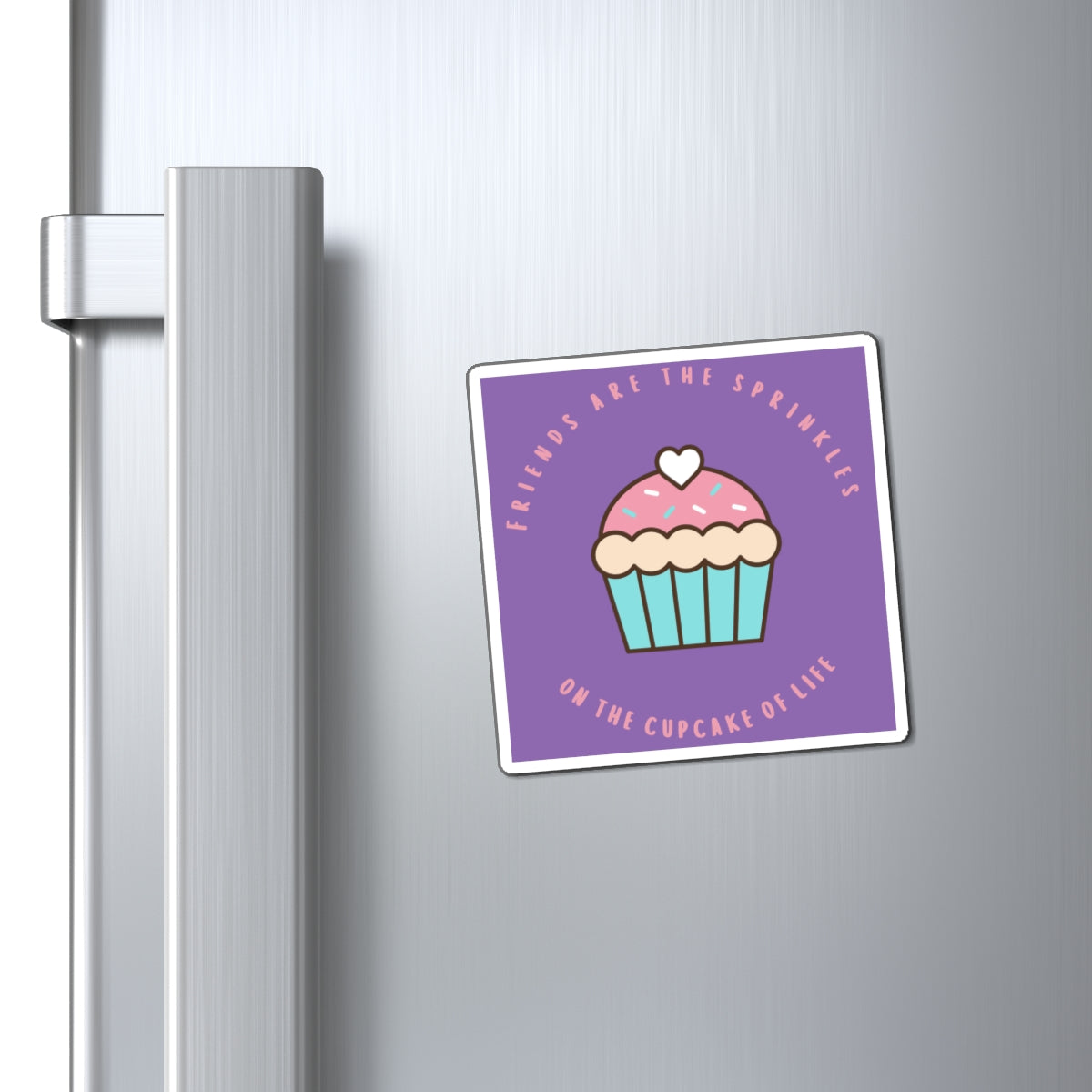 Cupcake Friendship Magnets