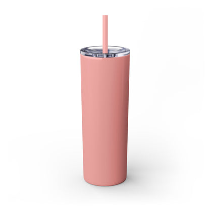 Best Friend Skinny Tumbler with Straw, 20oz