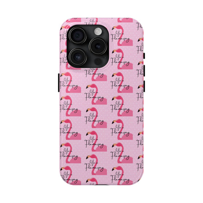 You're Flamazing Light Pink Polka Dot Design Phone Case