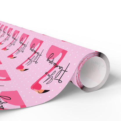 You're Flamazing Flamingo Wrapping Paper
