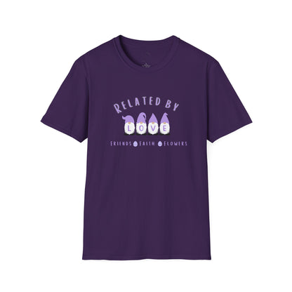Related by Love Gnomes Unisex Softstyle T-Shirt