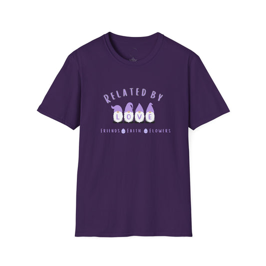 Related by Love Gnomes Unisex Softstyle T-Shirt