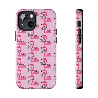 You're Flamazing Light Pink Polka Dot Design Phone Case