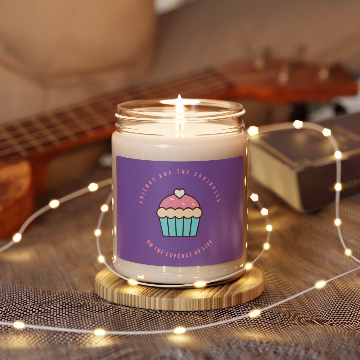 Cupcake Friendship Scented Soy Candle, 9oz