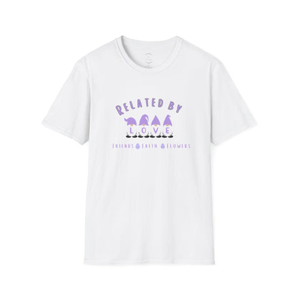 Related by Love Gnomes Unisex Softstyle T-Shirt