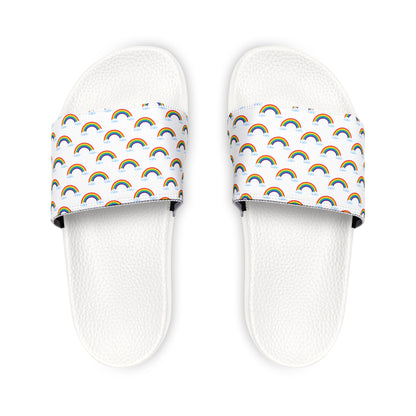 Rainbow Women's PU Slide Sandals