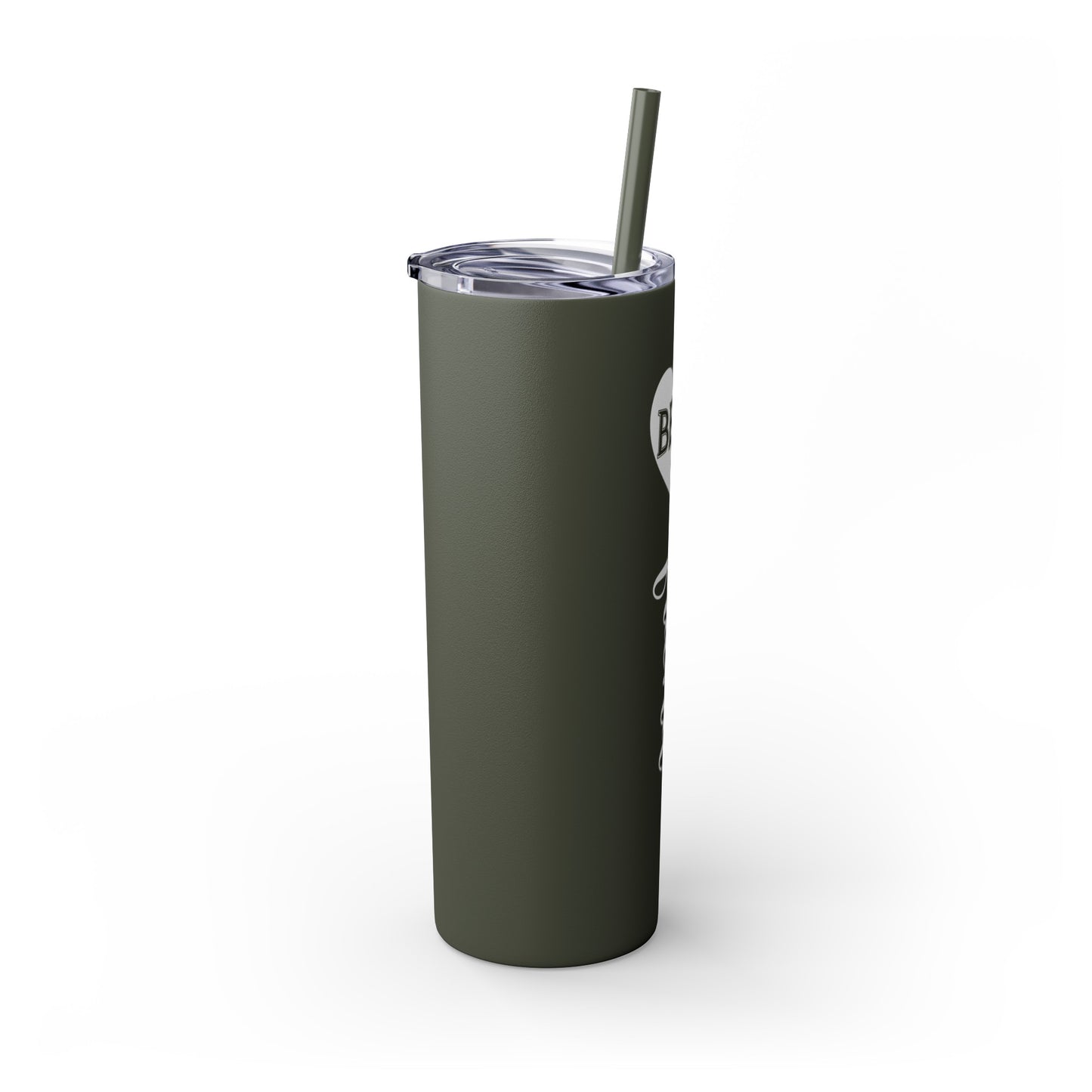 Best Friend Skinny Tumbler with Straw, 20oz