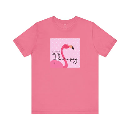 Friendship is Flamazing Unisex Jersey Short Sleeve Tee