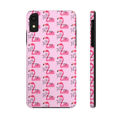 You're Flamazing Light Pink Polka Dot Design Phone Case