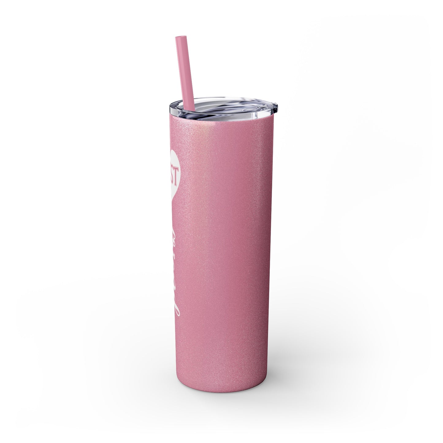 Best Friend Skinny Tumbler with Straw, 20oz