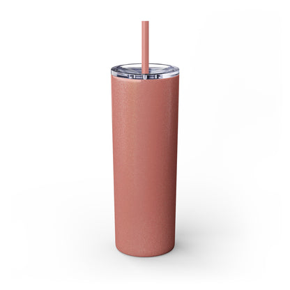 Best Friend Skinny Tumbler with Straw, 20oz