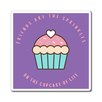 Cupcake Friendship Magnets
