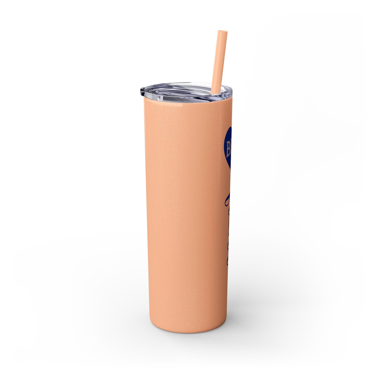 Best Friend Skinny Tumbler with Straw, 20oz