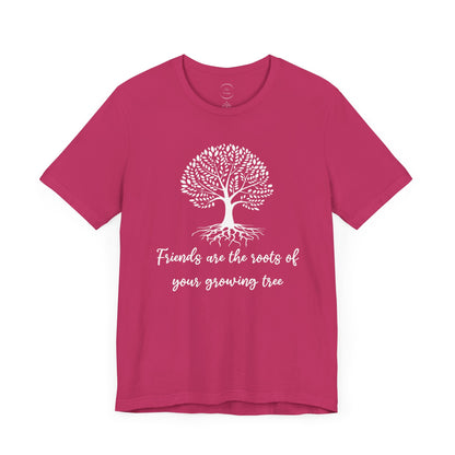 Friends are the Roots Unisex Jersey Short Sleeve Tee