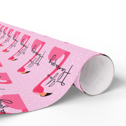 You're Flamazing Flamingo Wrapping Paper