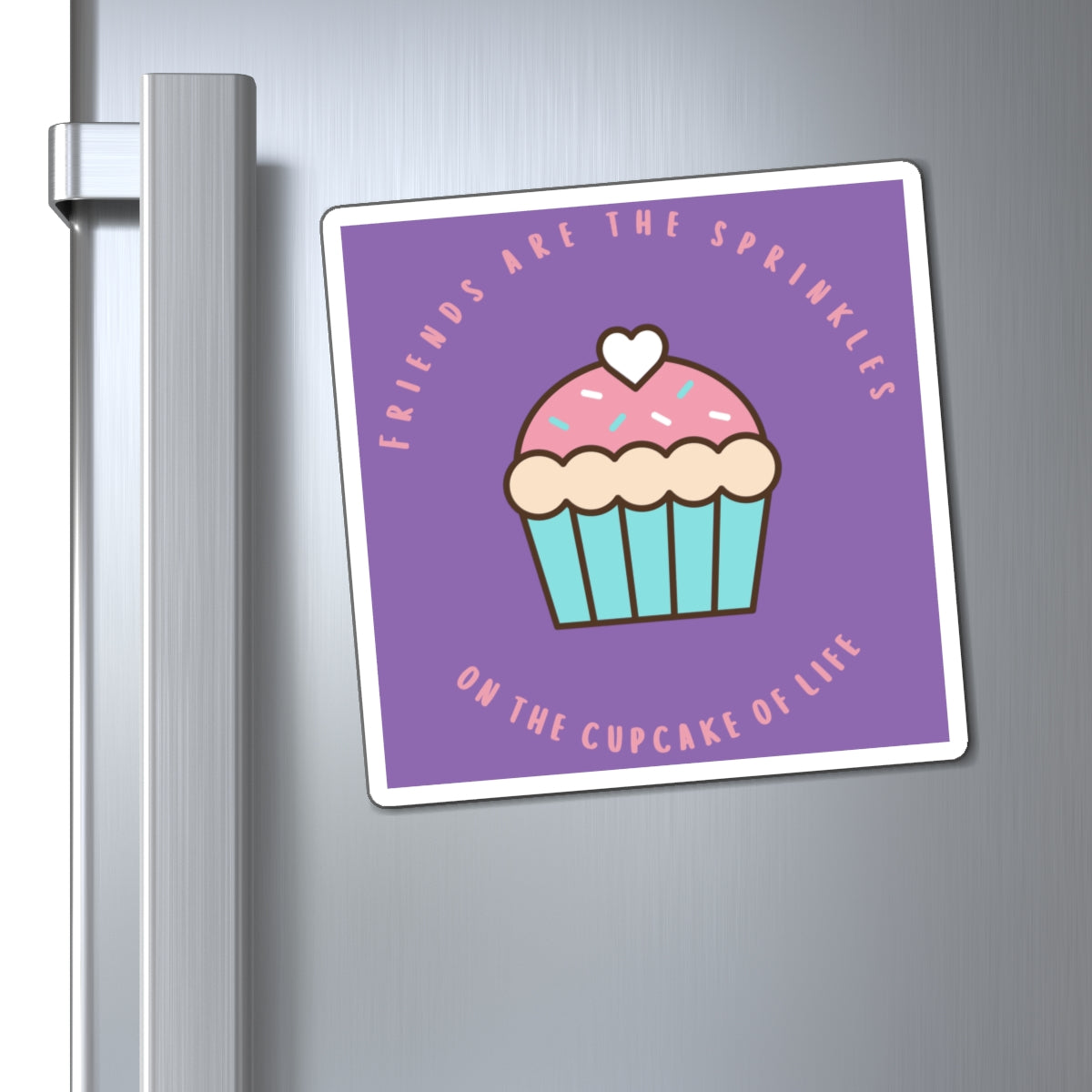 Cupcake Friendship Magnets