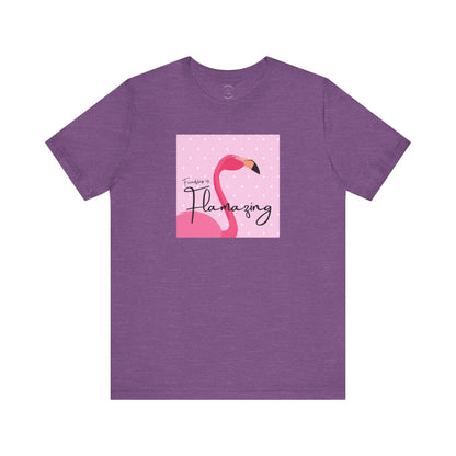 Friendship is Flamazing Unisex Jersey Short Sleeve Tee
